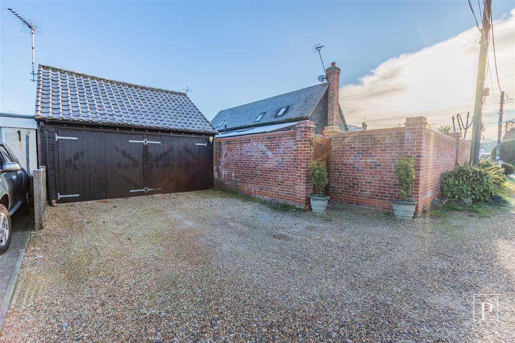 Double garage