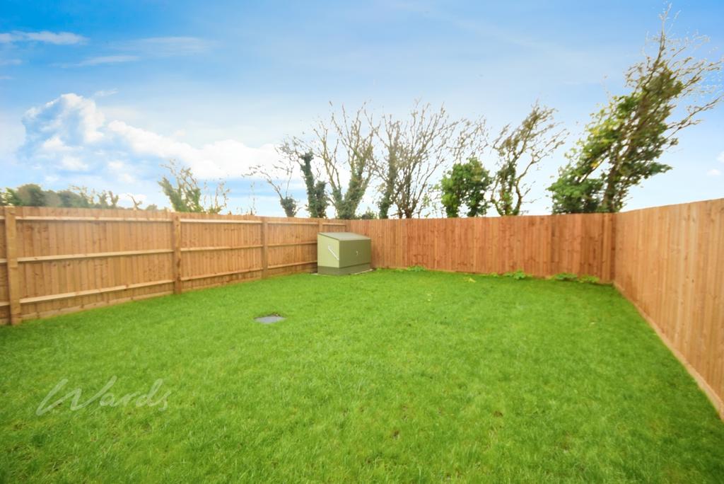Rear garden
