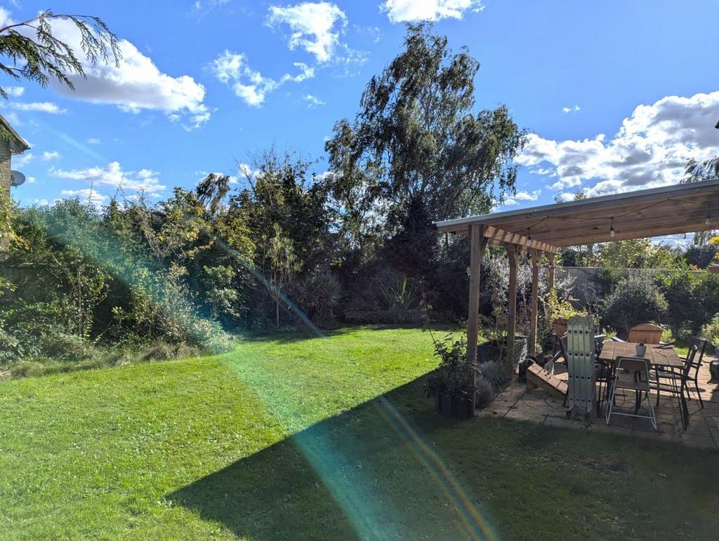 Rear garden