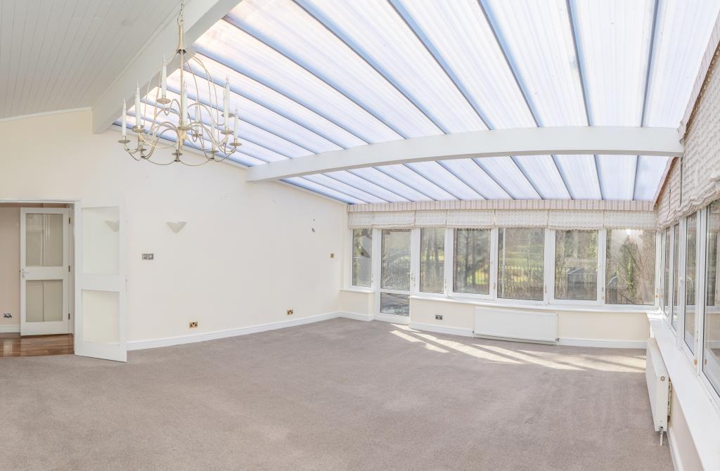 Living room on first floor with access to balcony
