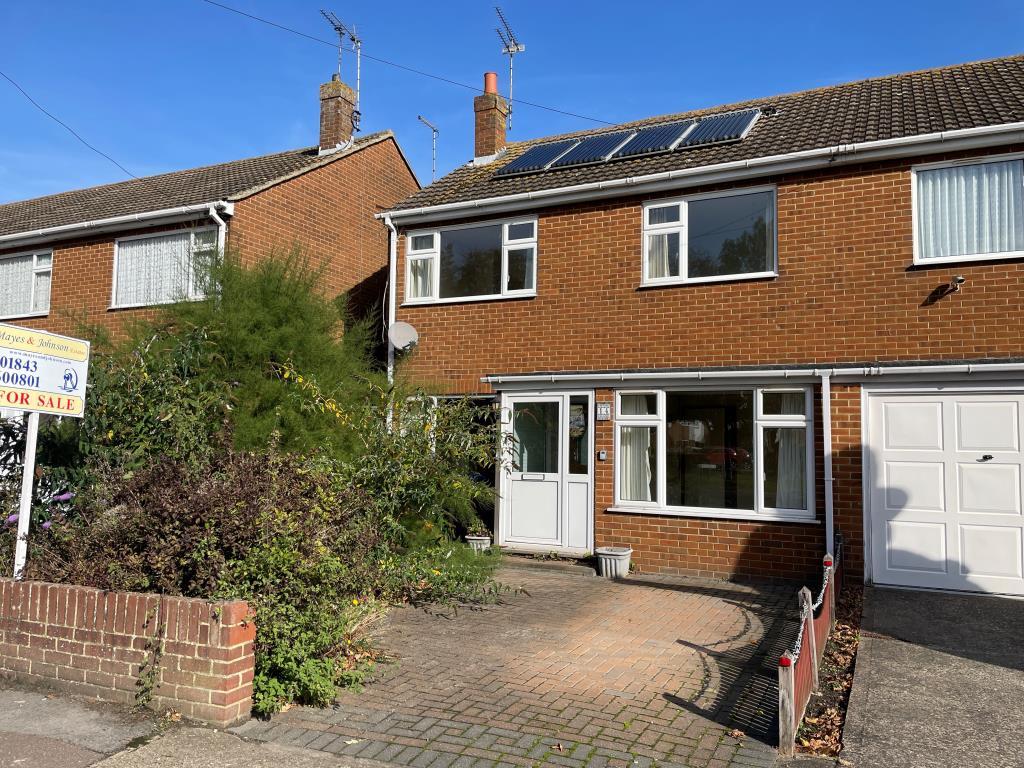 Semi-detached house with driveway