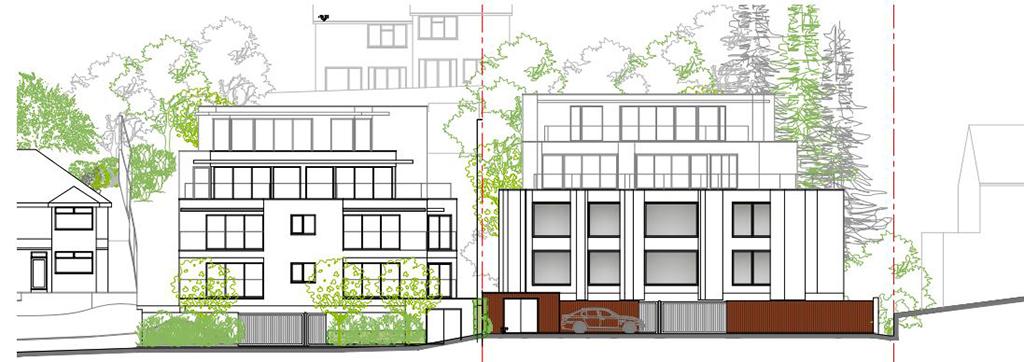 Proposed Elevation 419-421 Walderslade Road