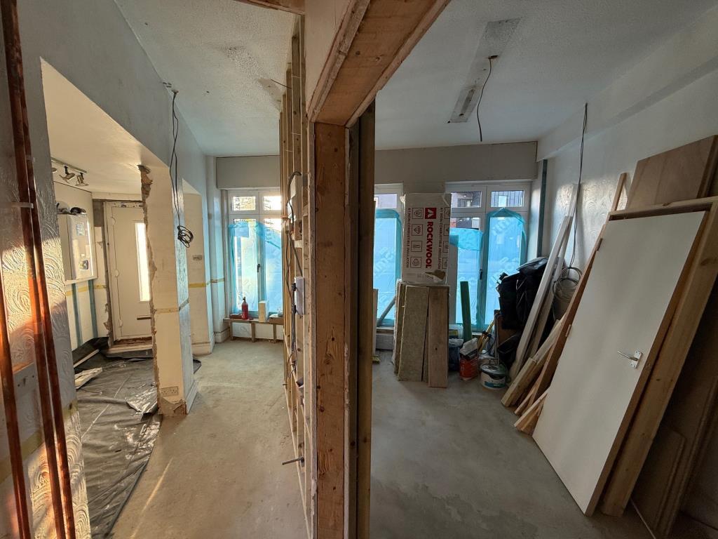 Ground floor rooms looking toward the front of the