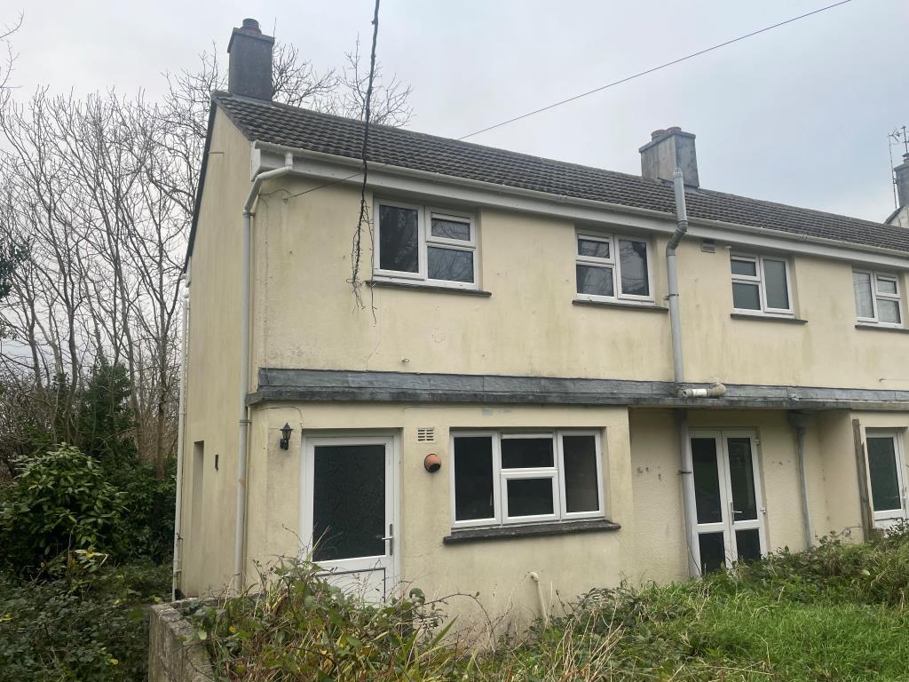 Rear elevation of property