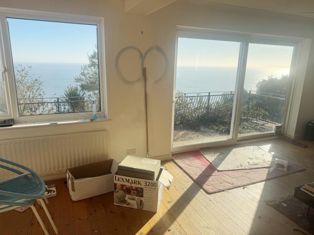 From the living room towards the sun terrace
