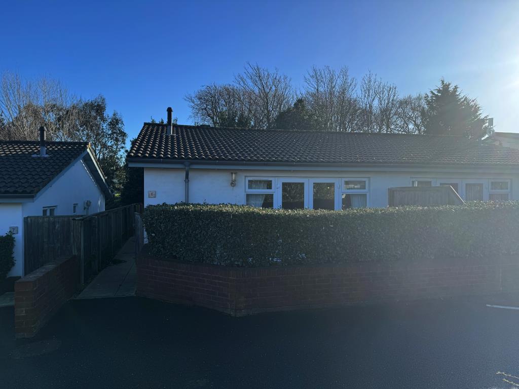 Front View of the bungalow