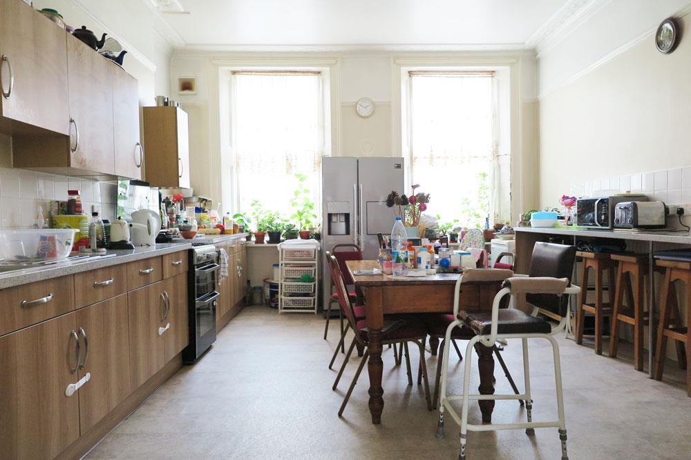 Communal kitchen