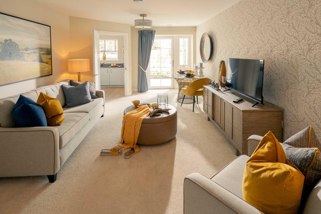 Show home living room