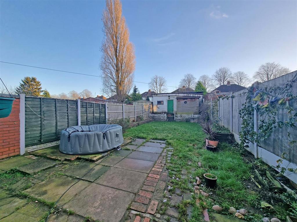 Rear garden