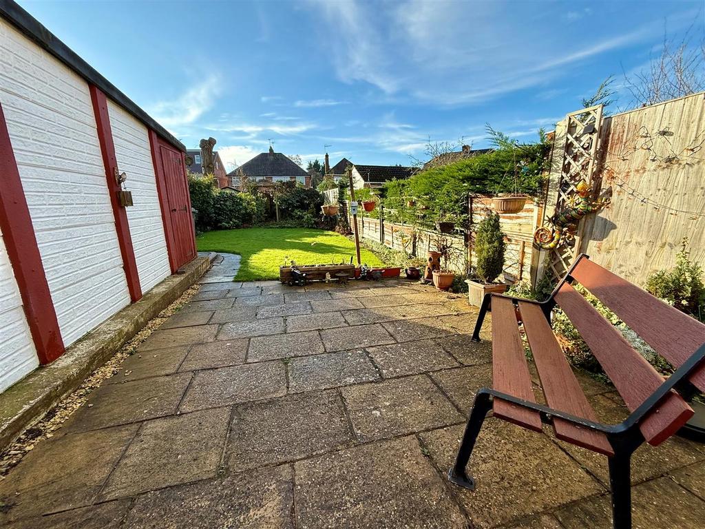 Rear garden