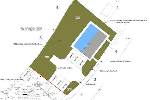 Plot for sale, Land part of Hawthorns, Alltycnap Road, Johnstown, Carmarthen, Dyfed, SA31 3QY