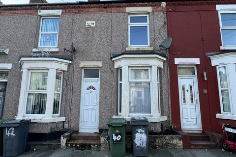 2 bedroom terraced house to rent, Moorland Road, Birkenhead CH42