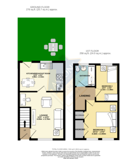 2 bedroom terraced house for sale, Barnsbury Gardens, Newport Pagnell