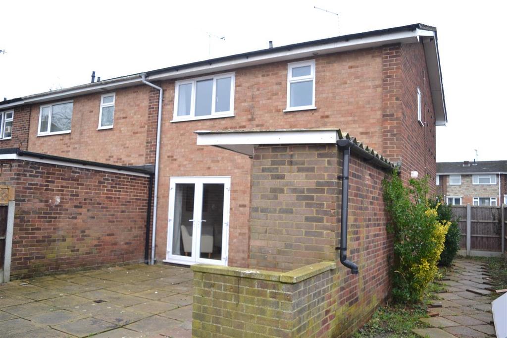 Rear of property