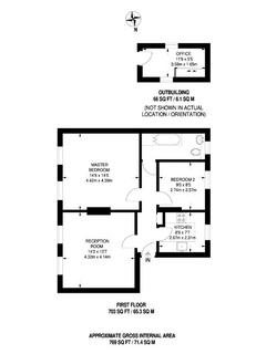 2 bedroom apartment to rent, London W1U