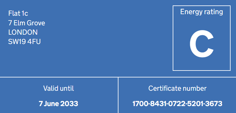 EPC (Contains public sector information licensed under the Open Government Licence v3.0.)