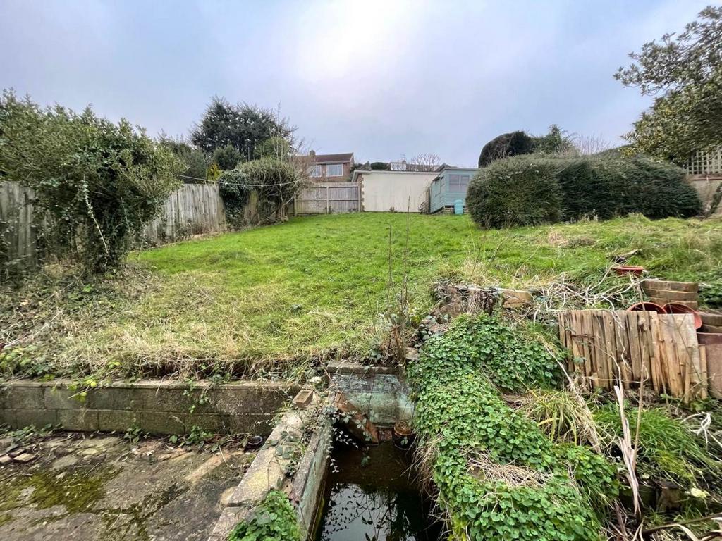 Rear garden from kit