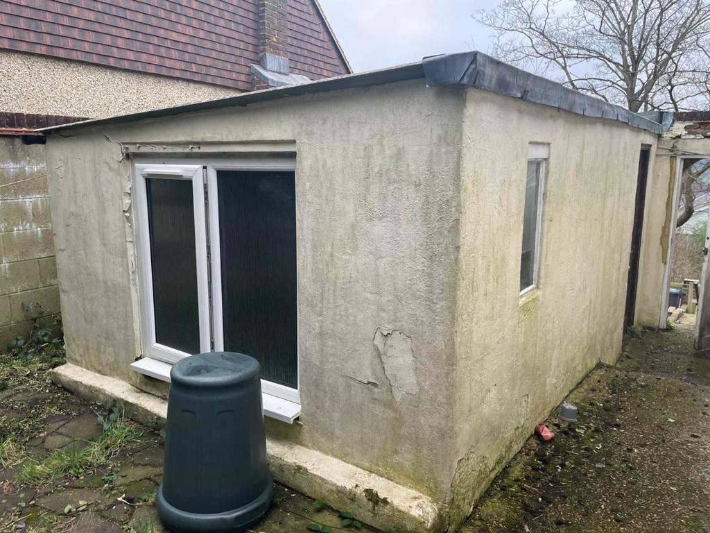 Garage rear