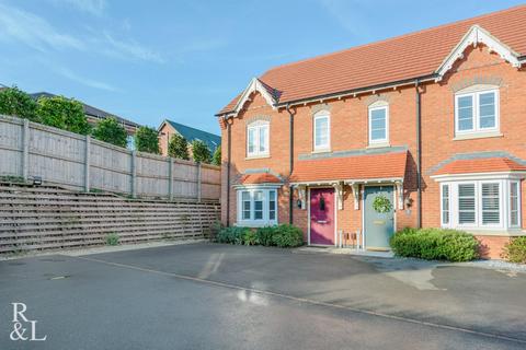 3 bedroom semi-detached house for sale, Miles Drive, Ashby-De-La-Zouch