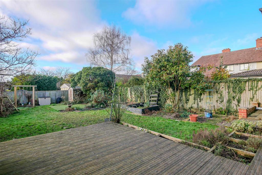 Rear garden