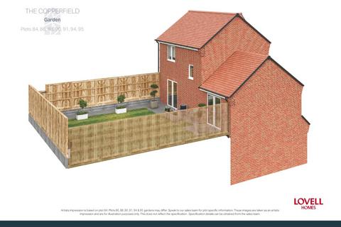 3 bedroom townhouse for sale, Plot 84, Copperfield at St Aidans Garden, Shobnall Road, Branston, DE14