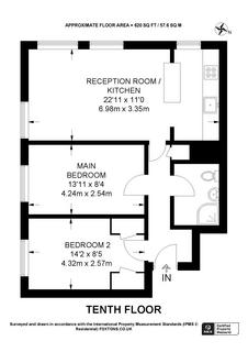 2 bedroom flat for sale, Coniston House, Wyndham Road, London, SE5