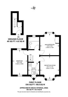 2 bedroom flat for sale, Torrington Road, Greenford, UB6