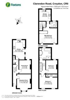 3 bedroom apartment for sale, Clarendon Road, Croydon, CR0