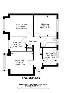 3 bedroom flat for sale, Fairlop Court, Fairlop Road, London, E11