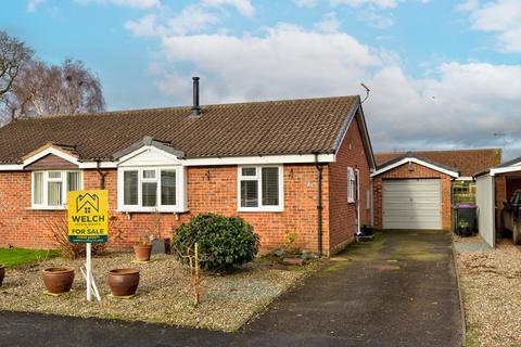 2 bedroom semi-detached bungalow for sale, Barnfield Avenue, Wem, Shrewsbury, Shropshire