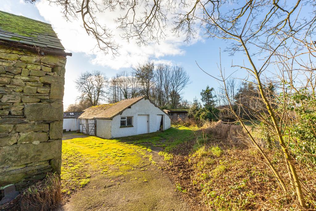 Courtyard and outbuilding