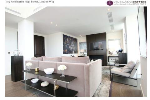 3 bedroom penthouse to rent, Kensington High Street, London W14