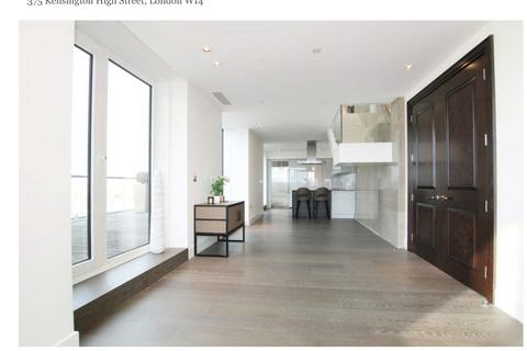 3 bedroom penthouse to rent, Kensington High Street, London W14