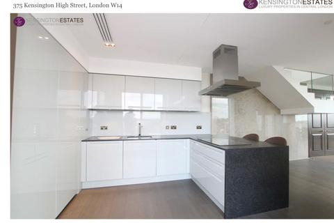 3 bedroom penthouse to rent, Kensington High Street, London W14