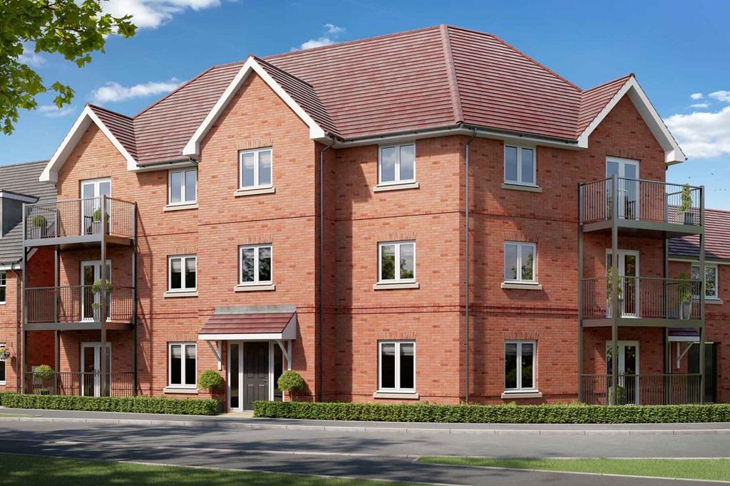 Artist's impression of Hravest House