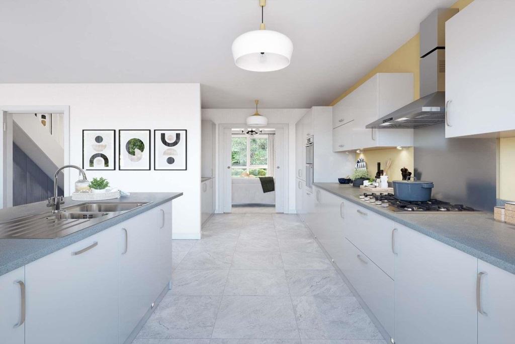 Spacious kitchen-diner perfect for socialising...