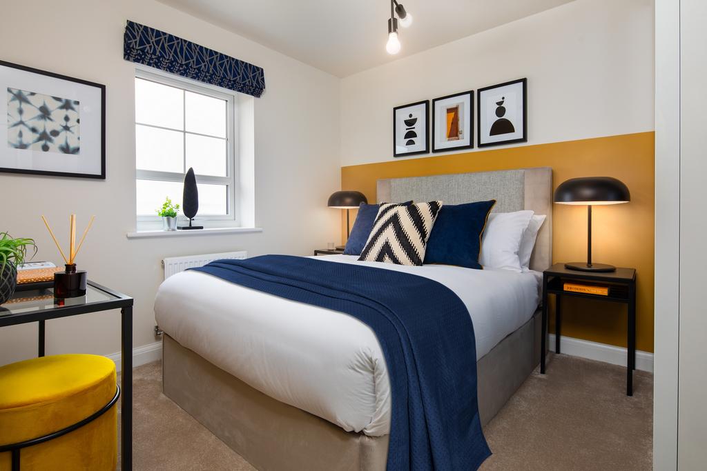 Further double bedroom in the Chester 4 bedroom...