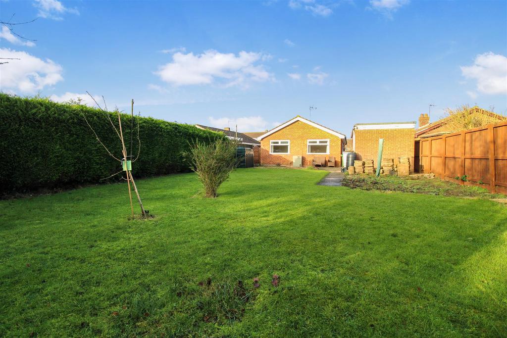 Rear of property