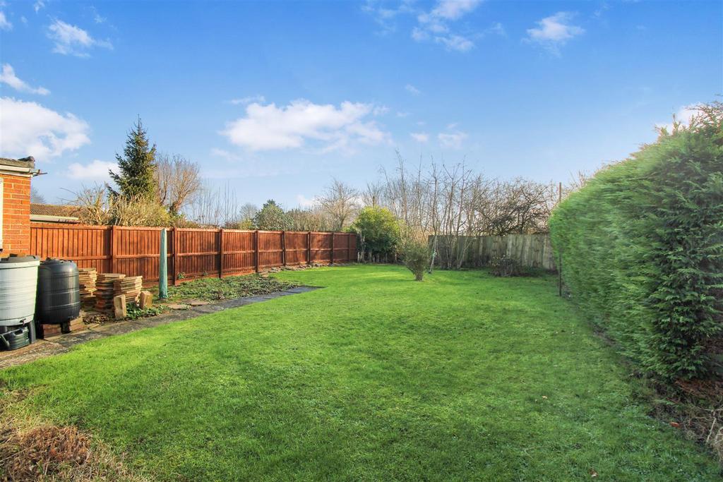 Rear garden