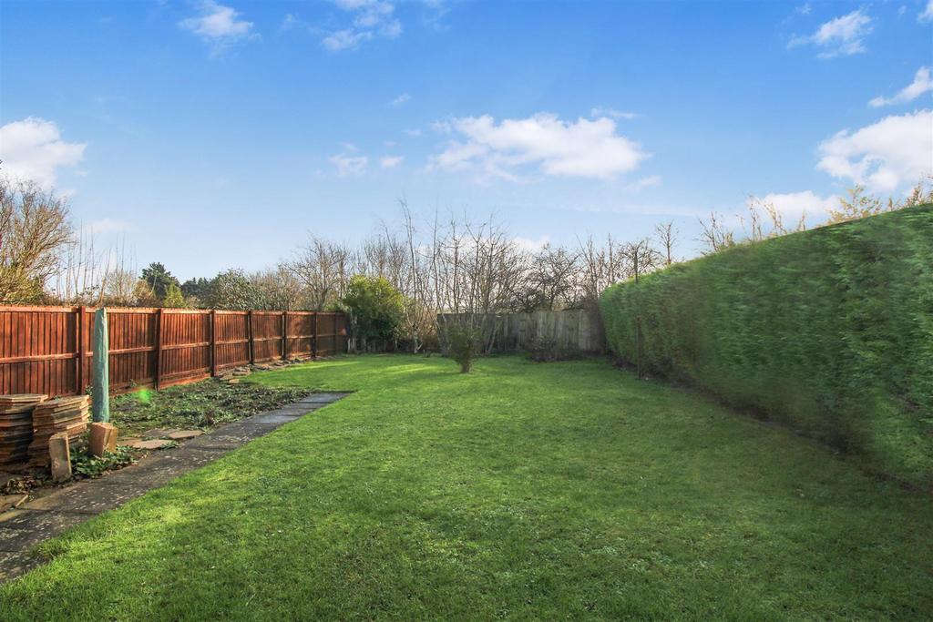 Rear garden