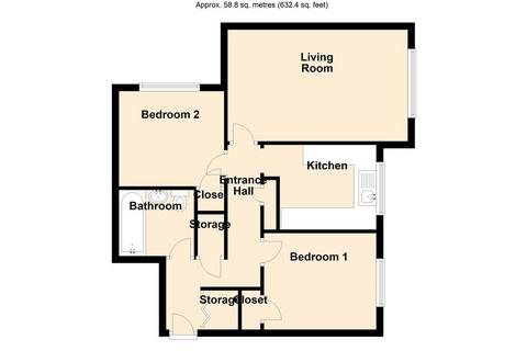 2 bedroom flat to rent, Russell Terrace, Leamington Spa