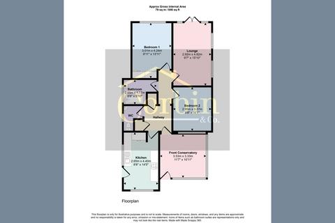 2 bedroom bungalow to rent, Vernalls Gardens, Bournemouth, Dorset