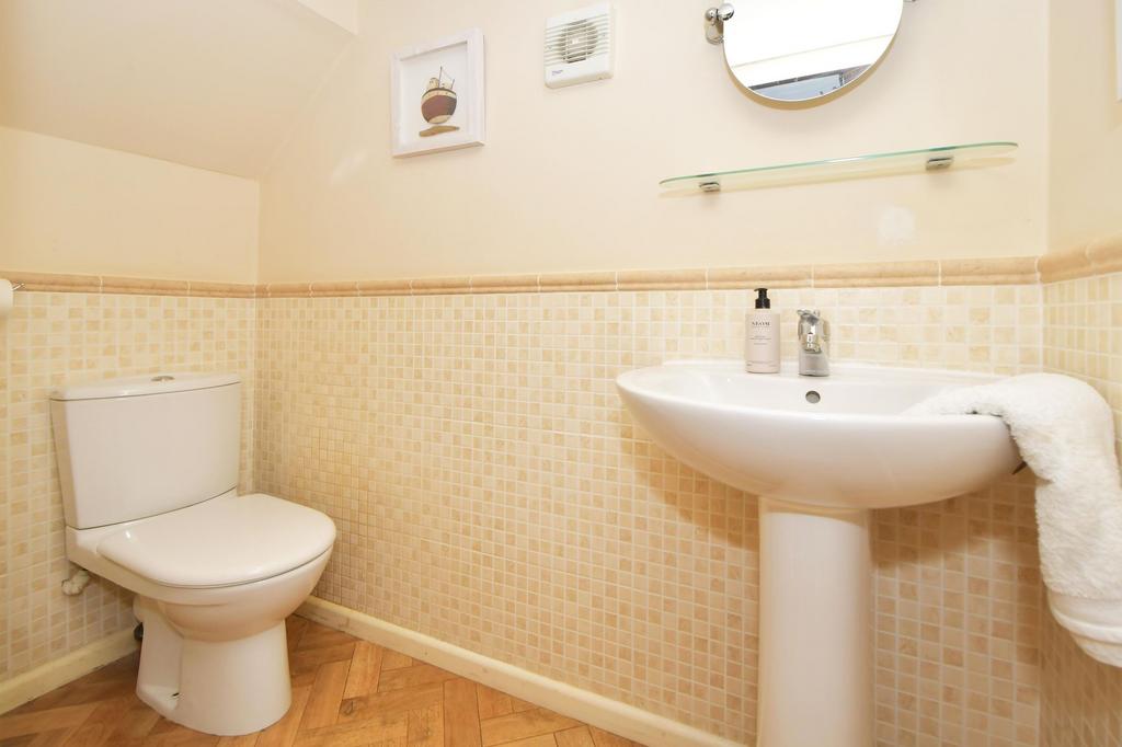 Ground floor cloakroom