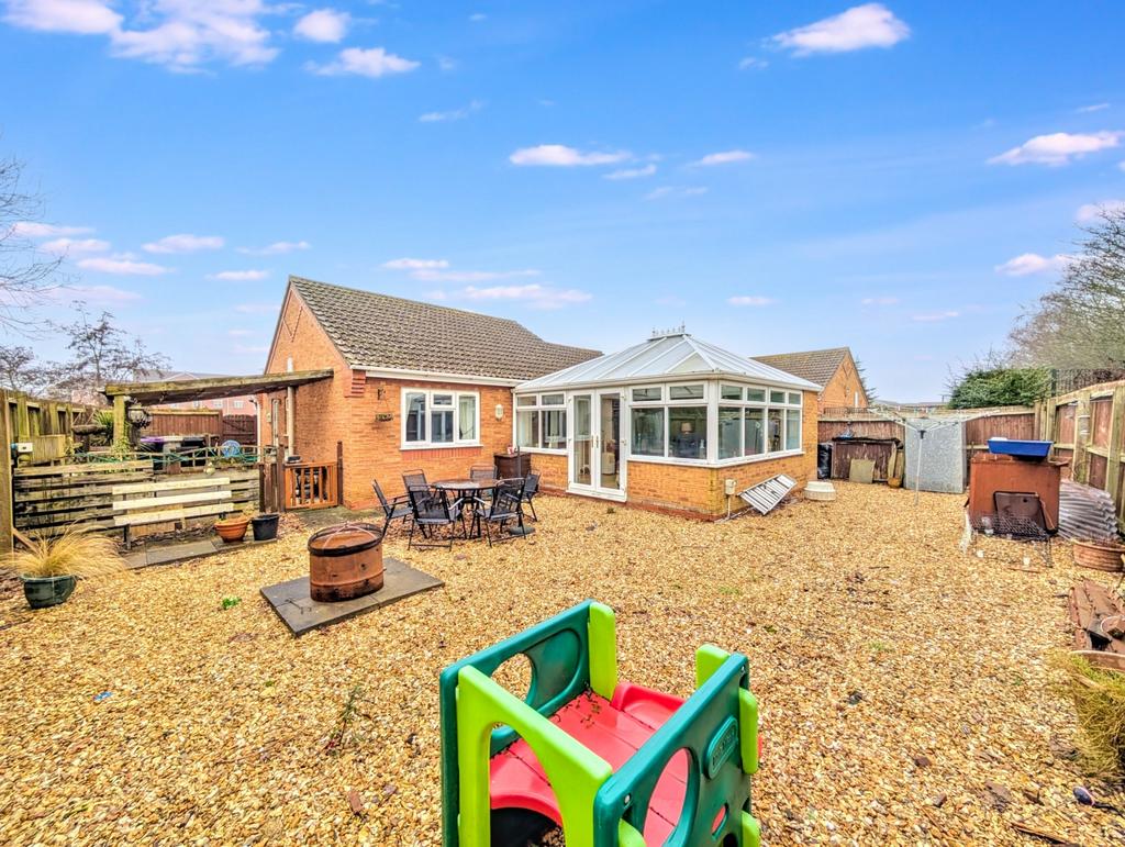 Rear garden
