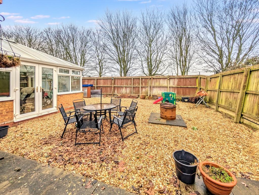 Rear garden
