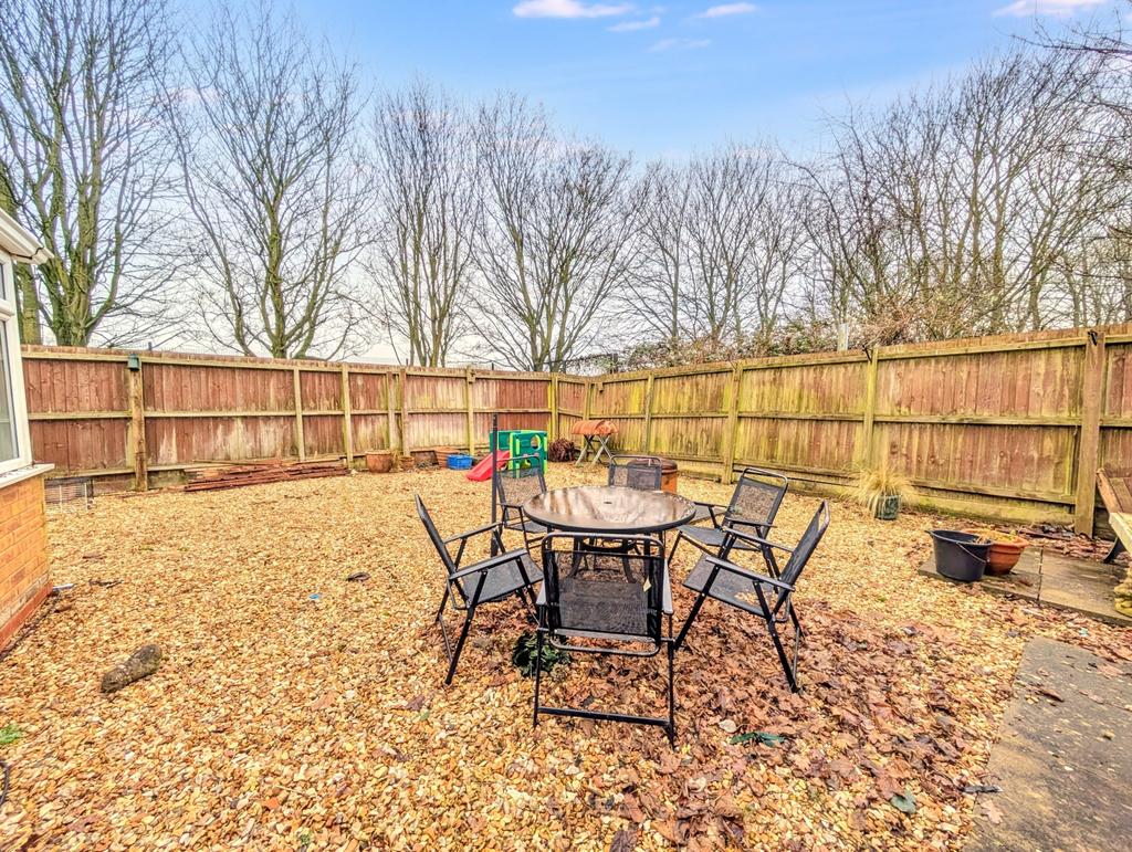 Rear garden