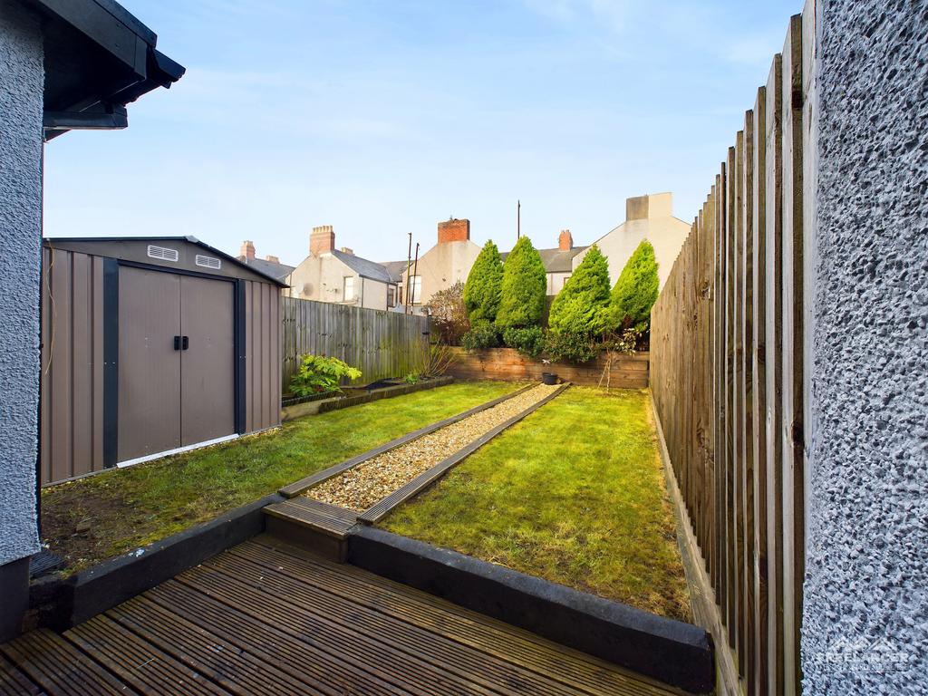 Rear garden