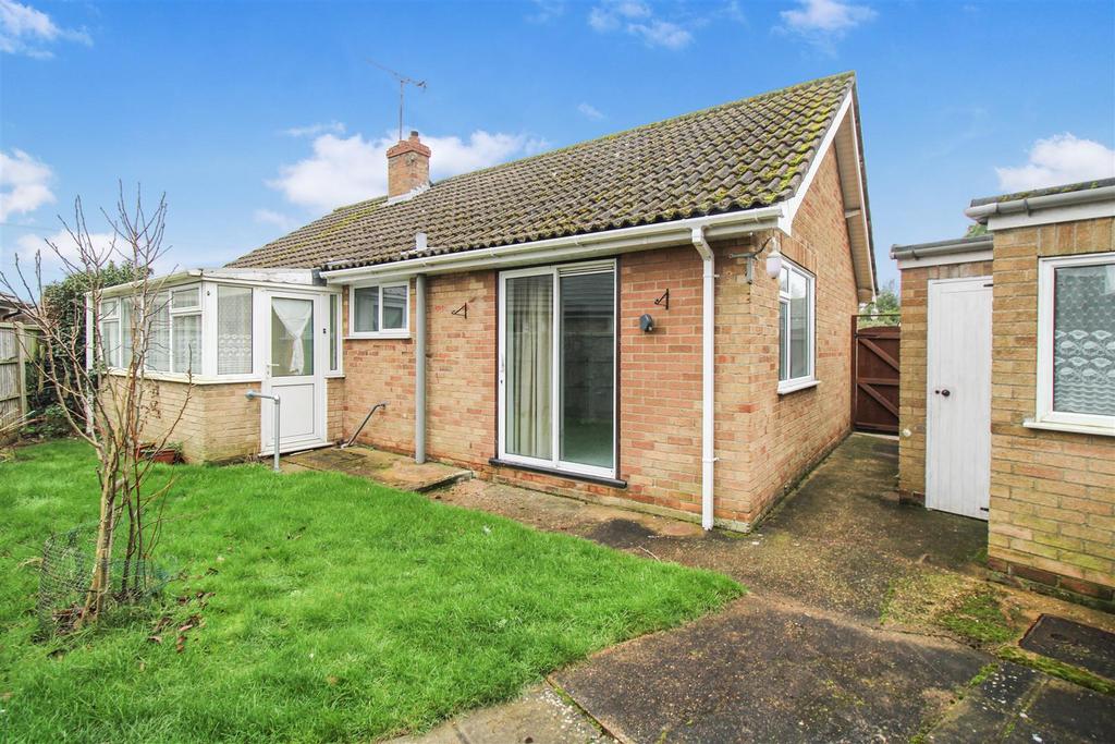 Rear of property