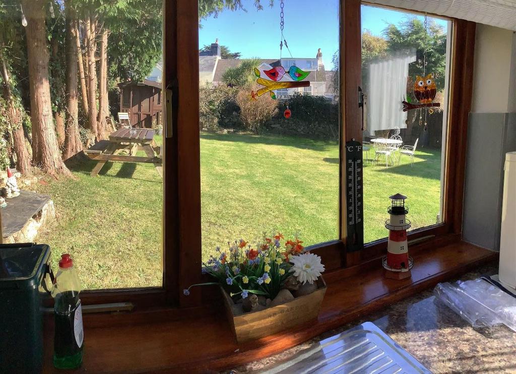 View from kitchen