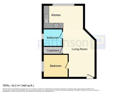 1 bedroom flat for sale, Park Road, Hartlepool TS24